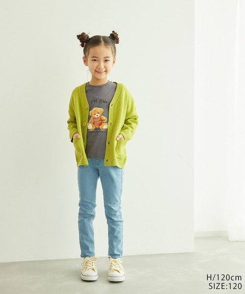 ROPE' PICNIC（ロペピクニック）の「【BOYS】カーディガン（カーディガン/ボレロ・キッズ・ブラック/イエロー系その他・110/120/130/140/150）」の20枚目の写真
