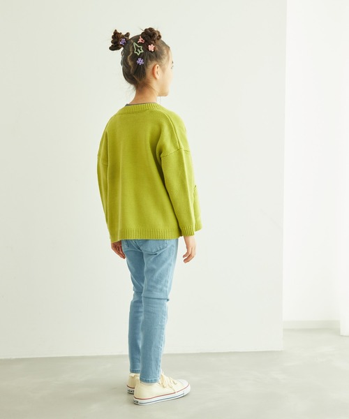 ROPE' PICNIC（ロペピクニック）の「【BOYS】カーディガン（カーディガン/ボレロ・キッズ・ブラック/イエロー系その他・110/120/130/140/150）」の21枚目の写真