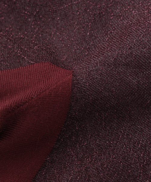 Kiwanda（キワンダ）の「【KiwandaKiwanda】PLUMAGE STANDARD KNEE HI（ソックス/靴下・レディース・ボルドー・FREE）」の5枚目の写真
