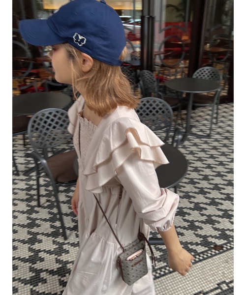 JUMELLE（ジュメロ）の「JMベースボールキャップ（キャップ・レディース・ネイビー/ベージュ・FREE）」の18枚目の写真