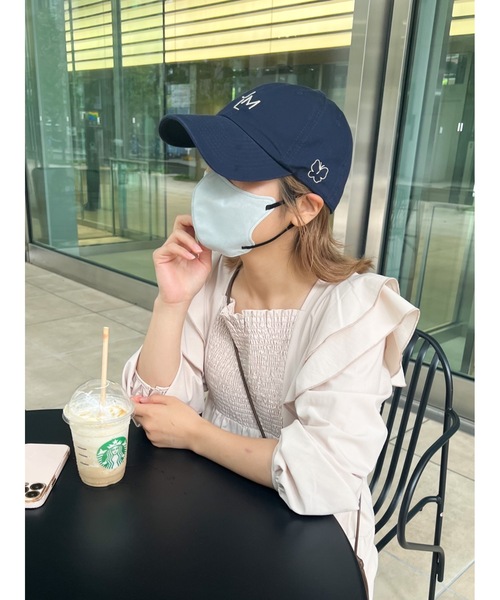 JUMELLE（ジュメロ）の「JMベースボールキャップ（キャップ・レディース・ネイビー/ベージュ・FREE）」の11枚目の写真