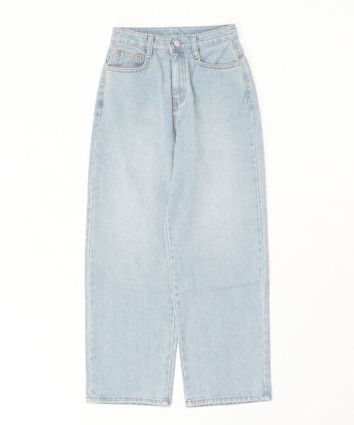 Figments（フィグメンツ）の「ルーズデニムパンツ（デニムパンツ・レディース・ブラック/ライトインディゴブルー・SMALL/MEDIUM/LARGE）」の10枚目の写真