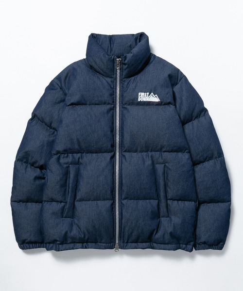 FIRST DOWN(ファーストダウン)の「First Down/ファーストダウン DENIM BUBBLE DOWN JKT ダウンジャケット(ダウンジャケット/コート・メンズ・ブルー/ワンウォッシュ・M/XL/L)」の16枚目の写真