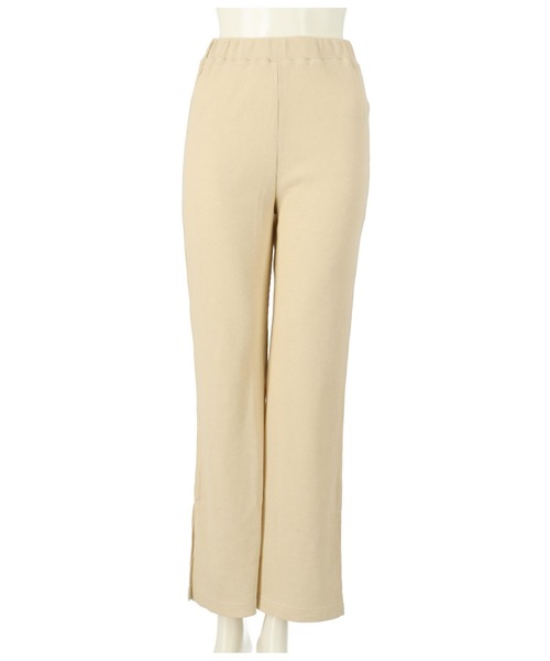 ANAP(アナップ)の「ワッフルスリットセミフレアパンツ(その他パンツ・レディース・イエロー×グリーン/ブラウン/アイボリー/ブラック・FREE)」の16枚目の写真