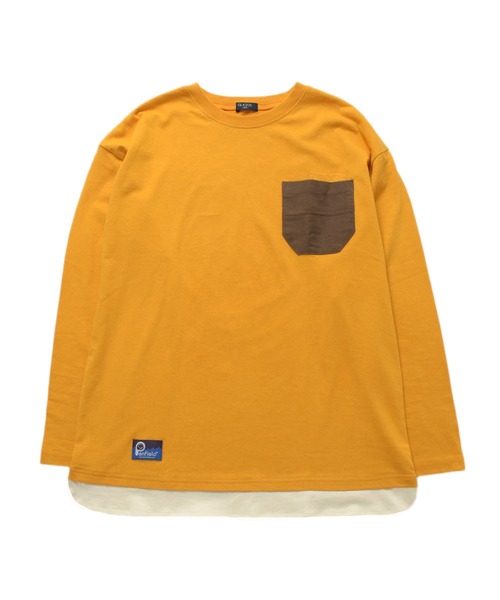 PEN FIELD(ペンフィールド)の「【Penfield】コーデュロイポケット長袖Tシャツ(Tシャツ/カットソー・キッズ・オレンジ/オフホワイト/ブルー/ブラック・140cm/150cm/160cm/170cm)」の17枚目の写真