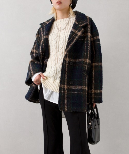 SpRay（スプレイ）の「ケーブルドッキングベスト（ベスト・レディース・ブラック/ベージュ・FREE）」の10枚目の写真