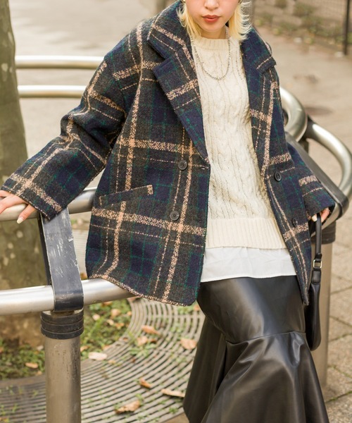 SpRay（スプレイ）の「ケーブルドッキングベスト（ベスト・レディース・ブラック/ベージュ・FREE）」の7枚目の写真