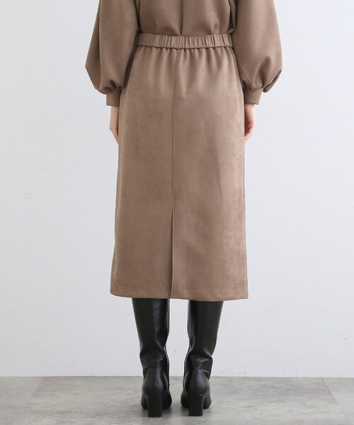 INDIVI（インディヴィ）の「【SETUP可能】スエードライク ストレートスカート（スカート・レディース・ナチュラル/ライトパープル/キャメル・03/13/15 /36/38/40/17/19/12/05）」の16枚目の写真