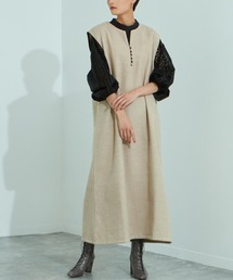 Settimissimo | キーネックパイピングワンピース(ワンピース)