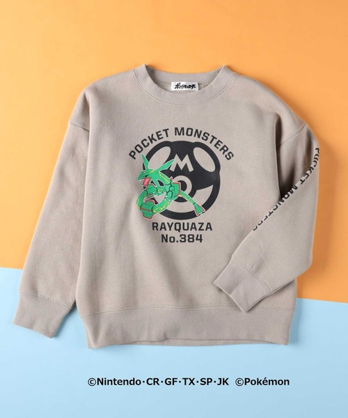 Right-on(ライトオン)の「ポケモンクルースウェット(スウェット・キッズ・ブラック/グレー/ベージュ/ダークベージュ/ネイビー/レッド/グリーン・105/120/130/140)」の4枚目の写真