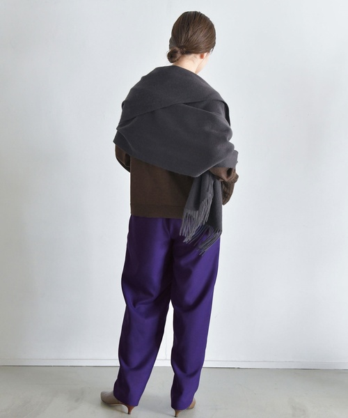 IENA（イエナ）の「CROSA クルーネックカーディガン（ニット/セーター・レディース・ベージュ/ブラウン・FREE）」の8枚目の写真