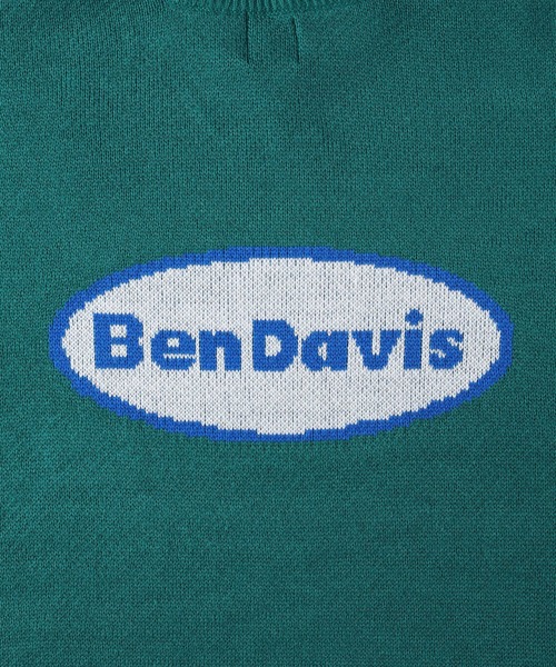 BEN DAVIS（ベンデイビス）の「【BEN DAVIS】アイスクリームロゴニット（ニット/セーター・メンズ・ホワイト/グリーン/ブルー/ブラック・L/M/XL/S）」の11枚目の写真