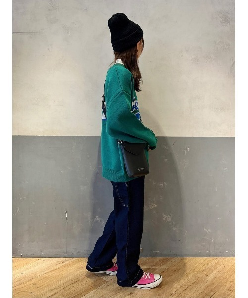 BEN DAVIS（ベンデイビス）の「【BEN DAVIS】アイスクリームロゴニット（ニット/セーター・メンズ・ホワイト/グリーン/ブルー/ブラック・L/M/XL/S）」の19枚目の写真