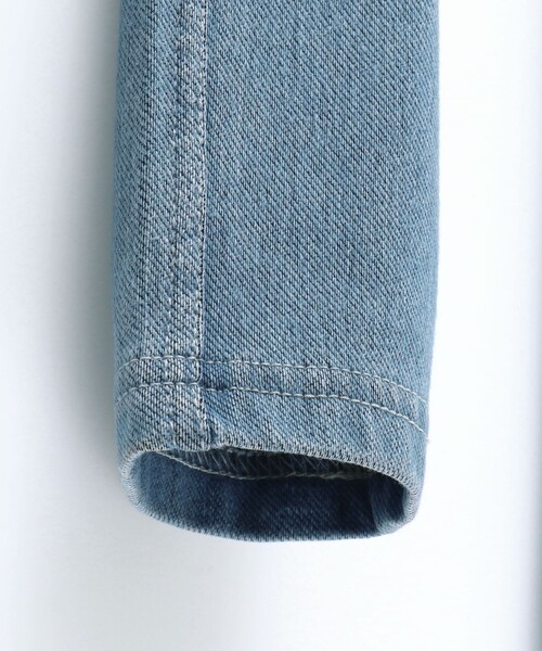 BRANSHES（ブランシェス）の「【あったか】デニムニット裏起毛ロングパンツ（その他パンツ・キッズ・ブルー/ネイビー・140/150/110/130/100/120/90）」の8枚目の写真