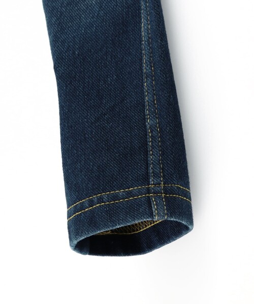 BRANSHES（ブランシェス）の「【あったか】デニムニット裏起毛ロングパンツ（その他パンツ・キッズ・ブルー/ネイビー・140/150/110/130/100/120/90）」の19枚目の写真