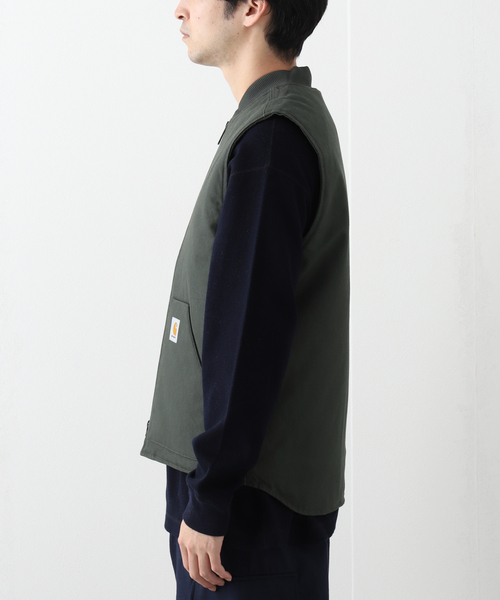 JOURNAL STANDARD relume（ジャーナルスタンダード　レリューム）の「【CARHARTT WIP / カーハート ダブリューアイピー】 VEST（ブルゾン・メンズ・グリーン/ブラック・LARGE/X-LARGE）」の5枚目の写真