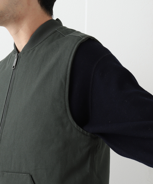 JOURNAL STANDARD relume（ジャーナルスタンダード　レリューム）の「【CARHARTT WIP / カーハート ダブリューアイピー】 VEST（ブルゾン・メンズ・グリーン/ブラック・LARGE/X-LARGE）」の9枚目の写真