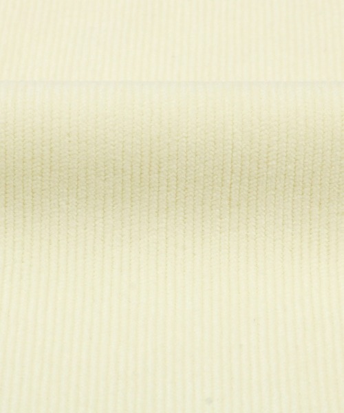 Pitta Re:)（ピッタリ）の「ショートラウンドテール スタンドカラー 長袖コーデュロイシャツ（シャツ/ブラウス・レディース・アイボリー/カーキオリーブ/ダークオレンジ・M/L/LL）」の17枚目の写真