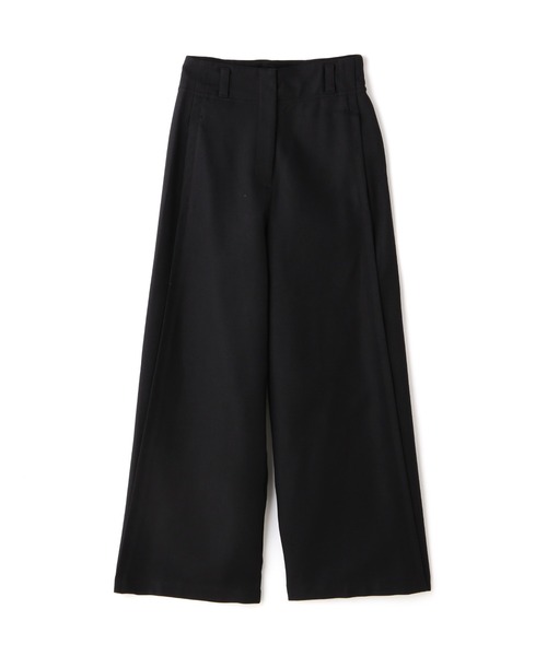 N.（N. Natural Beauty Basic）（エヌエヌナチュラルビューティーベーシック）の「◆サイドプリーツバギーパンツ（スラックス・レディース・ブラック/チェック・MEDIUM）」の17枚目の写真