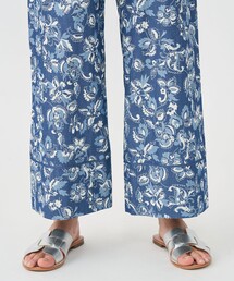 SOULEIADO（ソレイアード）の「コットンプリントワイドパンツ