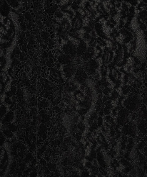 MISCH MASCH(ミッシュマッシュ)の「モールレースマーメイドスカート(スカート・レディース・ブラック/モカ・SMALL/MEDIUM)」の3枚目の写真