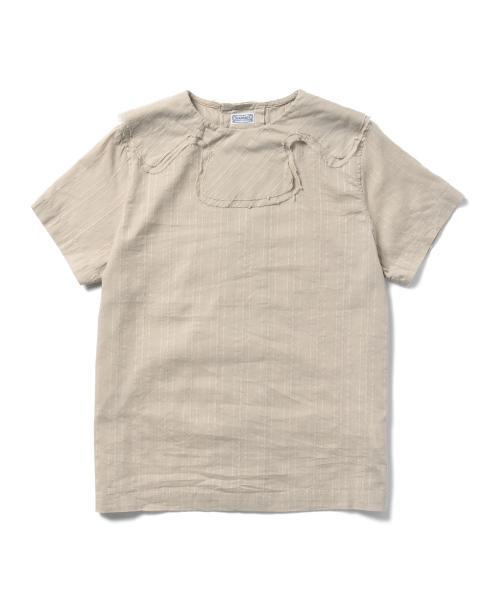 BEAMS BOY(ビームスボーイ)の「○BEAMS BOY / 2重襟 ブロード Wバックボタン ブラウス(シャツ/ブラウス・レディース・ホワイト/カーキ/ブルー・ONE SIZE)」の4枚目の写真