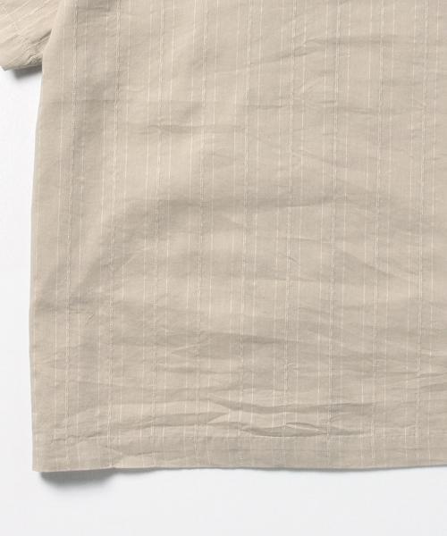 BEAMS BOY(ビームスボーイ)の「○BEAMS BOY / 2重襟 ブロード Wバックボタン ブラウス(シャツ/ブラウス・レディース・ホワイト/カーキ/ブルー・ONE SIZE)」の15枚目の写真