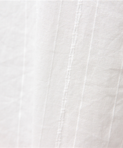 BEAMS BOY(ビームスボーイ)の「○BEAMS BOY / 2重襟 ブロード Wバックボタン ブラウス(シャツ/ブラウス・レディース・ホワイト/カーキ/ブルー・ONE SIZE)」の11枚目の写真