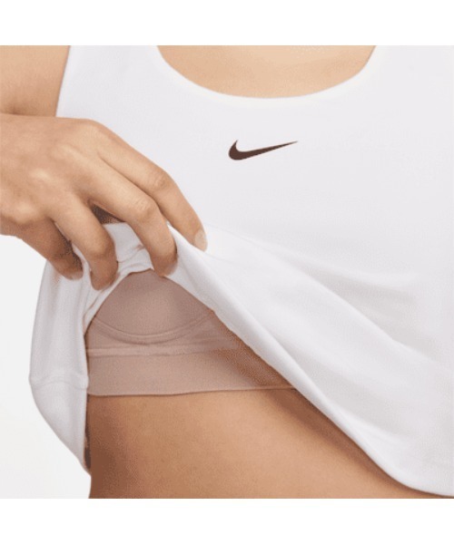 NIKE（ナイキ）の「《NIKEアパレル》ﾅｲｷ ｳｨﾒﾝｽﾞ DF ｽｳｯｼｭ ﾀﾝｸ ﾌﾞﾗ（スポーツブラ・レディース・ブラック/ホワイト/ピンク系その他/パープル系その他/バイオレット/ライラック/グリーン/ターコイズブルー/アーミー/ネイビー・L/S/XL/XS/M）」の14枚目の写真