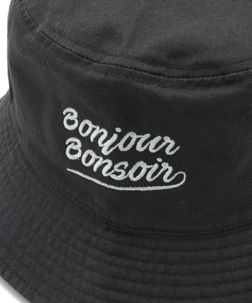 bonjour records(ボンジュールレコーズ)の「【bonjour records/ボンジュールレコード】ORIGINAL LOGO HAT オリジナルロゴハット(ハット・メンズ・チャコールグレー・FREE)」の3枚目の写真