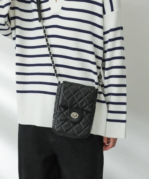 新品激安！16，200円の品★アーバンリサーチ バックキルティングチェスターコート★グレー セールキルティングショルダーバッグ（ショルダーバッグ）｜SENSE OF