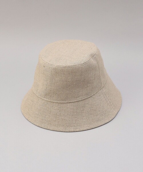 Firsthand（ファーストハンド）の「La Maison de Lyllis/ラ メゾン ド リリス LINEN POTHAT（ハット・レディース・ナチュラル/ブラック・ONE SIZE）」の3枚目の写真