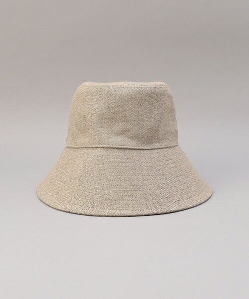 Firsthand（ファーストハンド）の「La Maison de Lyllis/ラ メゾン ド リリス LINEN POTHAT（ハット・レディース・ナチュラル/ブラック・ONE SIZE）」の6枚目の写真