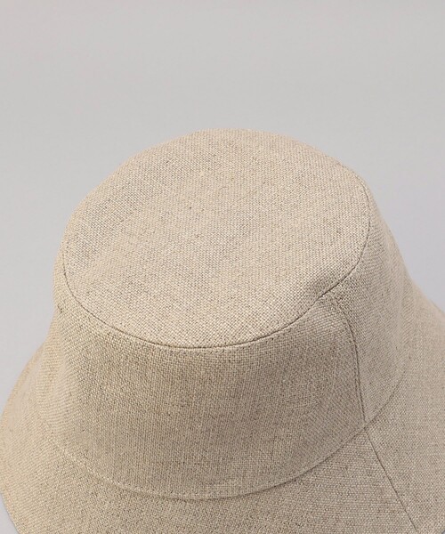 Firsthand（ファーストハンド）の「La Maison de Lyllis/ラ メゾン ド リリス LINEN POTHAT（ハット・レディース・ナチュラル/ブラック・ONE SIZE）」の4枚目の写真