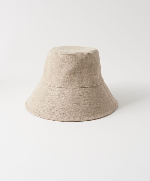 Firsthand（ファーストハンド）の「La Maison de Lyllis/ラ メゾン ド リリス LINEN POTHAT（ハット・レディース・ナチュラル/ブラック・ONE SIZE）」の10枚目の写真