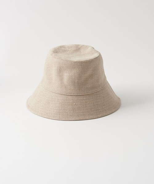 Firsthand（ファーストハンド）の「La Maison de Lyllis/ラ メゾン ド リリス LINEN POTHAT（ハット・レディース・ナチュラル/ブラック・ONE SIZE）」の11枚目の写真