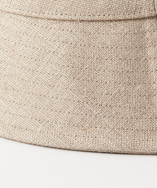 Firsthand（ファーストハンド）の「La Maison de Lyllis/ラ メゾン ド リリス LINEN POTHAT（ハット・レディース・ナチュラル/ブラック・ONE SIZE）」の12枚目の写真