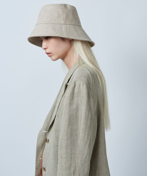 Firsthand（ファーストハンド）の「La Maison de Lyllis/ラ メゾン ド リリス LINEN POTHAT（ハット・レディース・ナチュラル/ブラック・ONE SIZE）」の20枚目の写真