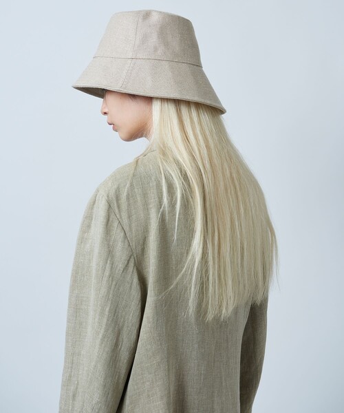 Firsthand（ファーストハンド）の「La Maison de Lyllis/ラ メゾン ド リリス LINEN POTHAT（ハット・レディース・ナチュラル/ブラック・ONE SIZE）」の21枚目の写真