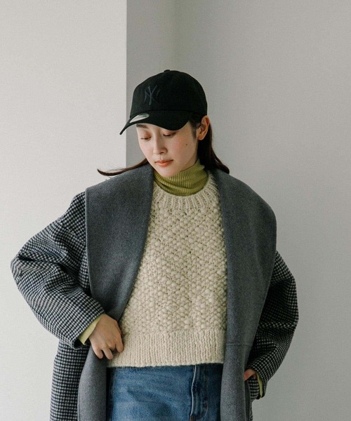 NEW ERA（ニューエラ）の「『別注』New Era×URBAN RESEARCH　9THIRTY CAP（キャップ・レディース・ベージュ/ネイビー/ブラック/キャメル/バーガンディー・-）」の2枚目の写真