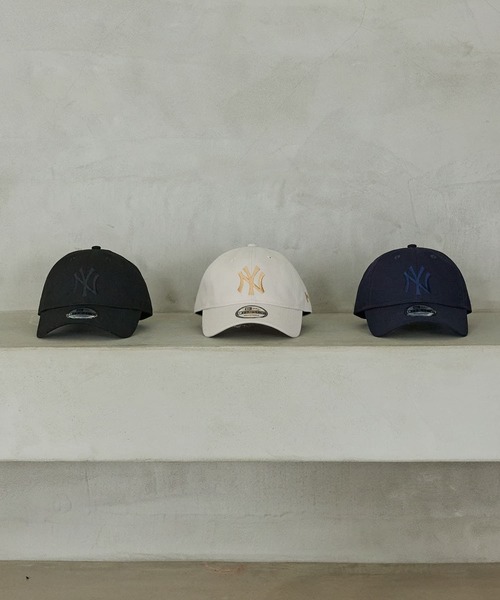 NEW ERA（ニューエラ）の「『別注』New Era×URBAN RESEARCH　9THIRTY CAP（キャップ・レディース・ベージュ/ネイビー/ブラック/キャメル/バーガンディー・-）」の8枚目の写真