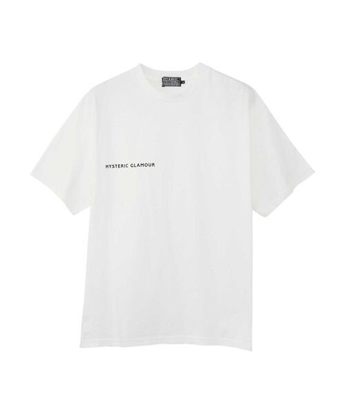 新品☆ヒステリックグラマー⬜︎ロンT⬜︎MOTEL⬜︎ホワイト⬜︎L HYSTERIC GLAMOUR（ヒステリックグラマー）の「HYSTERIC MOTEL