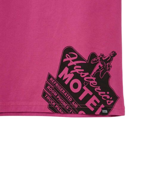 Hysteric Glamour MOTEL SCRATCH Tシャツ HYSTERIC GLAMOUR HYSTERIC MOTEL SCRATCH Tシャツ