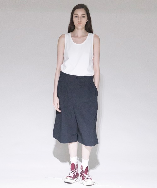 VOAAOV（ヴォアーブ）の「【VOAAOV】NYLON RIPSTOP TAFFETA Short Pants（その他パンツ・メンズ・カーキ/ネイビー/オフホワイト・1/2）」の3枚目の写真