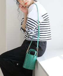 CHRISTIAN VILLA | 【CHRISTIAN VILLA /クリスチャン ヴィラ】 COCO MINI BASKET(ショルダーバッグ)