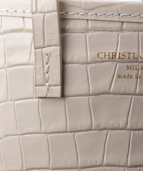 CHRISTIAN VILLA（クリスチャンヴィラ）の「【CHRISTIAN VILLA /クリスチャン ヴィラ】 COCO MINI BASKET（ショルダーバッグ・レディース・グリーン/アイボリー・FREE）」の22枚目の写真