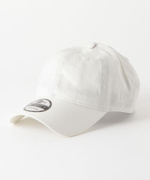 NEW ERA(ニューエラ)の「【別注】<NEW ERA (ニューエラ)>シャンブレー キャップ2(キャップ・レディース・ブラック/ベージュ/ホワイト・FREE)」の9枚目の写真