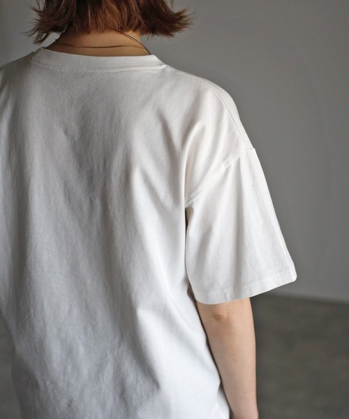 Bonjour Sagan(ボンジュールサガン)の「Bref!ロゴTシャツ(Tシャツ/カットソー・レディース・ブラック/オフホワイト・FREE)」の16枚目の写真