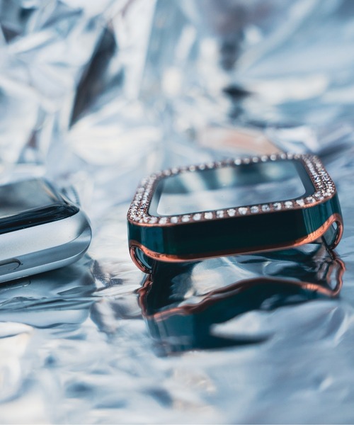zandy(ズィーアンドワイ)の「zandy /ズィー・アンド・ワイ Apple Watch【ストーンツヤハードケース】アップルウォッチケース ストーンツヤ ハードフルケース 画面カバー一体型 //// case1(デジタル腕時計・メンズ・ピンク系その他/ブラック×シルバー/ブラック×ゴールド/ホワイト×シルバー/ホワイト×ゴールド/グリーン系その他/ブルー系その他/ネイビー/ピンク/グリーン・40/44)」の6枚目の写真