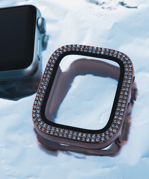 zandy(ズィーアンドワイ)の「zandy /ズィー・アンド・ワイ Apple Watch【ストーンツヤハードケース】アップルウォッチケース ストーンツヤ ハードフルケース 画面カバー一体型 //// case1(デジタル腕時計・メンズ・ピンク系その他/ブラック×シルバー/ブラック×ゴールド/ホワイト×シルバー/ホワイト×ゴールド/グリーン系その他/ブルー系その他/ネイビー/ピンク/グリーン・40/44)」の10枚目の写真